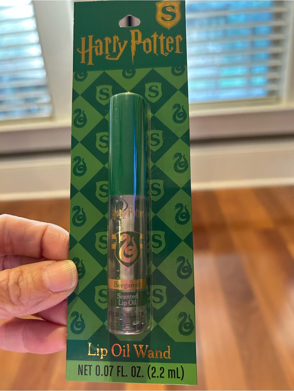Slytherin-themed Harry Potter Scented Lip Oil Wand